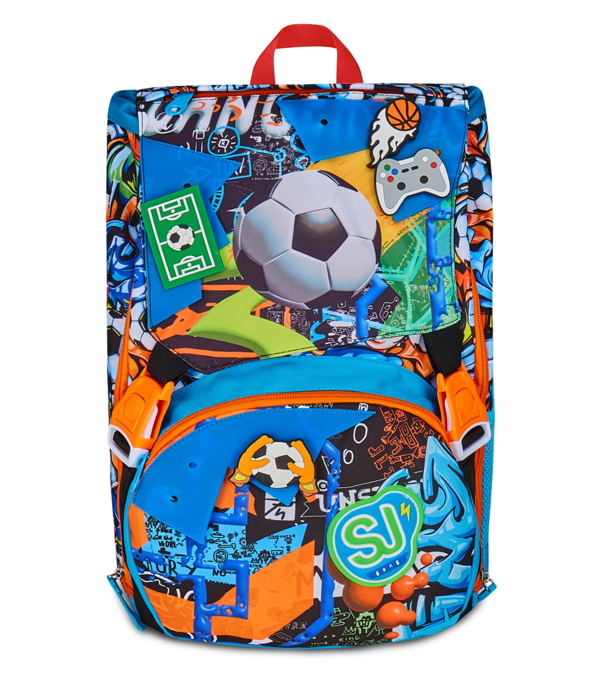 Zaino Piccolo Seven Boy - 22x27x10 Cm, 6 Litri, Con Schienale E Spallacci Imbottiti, Tasche Laterali