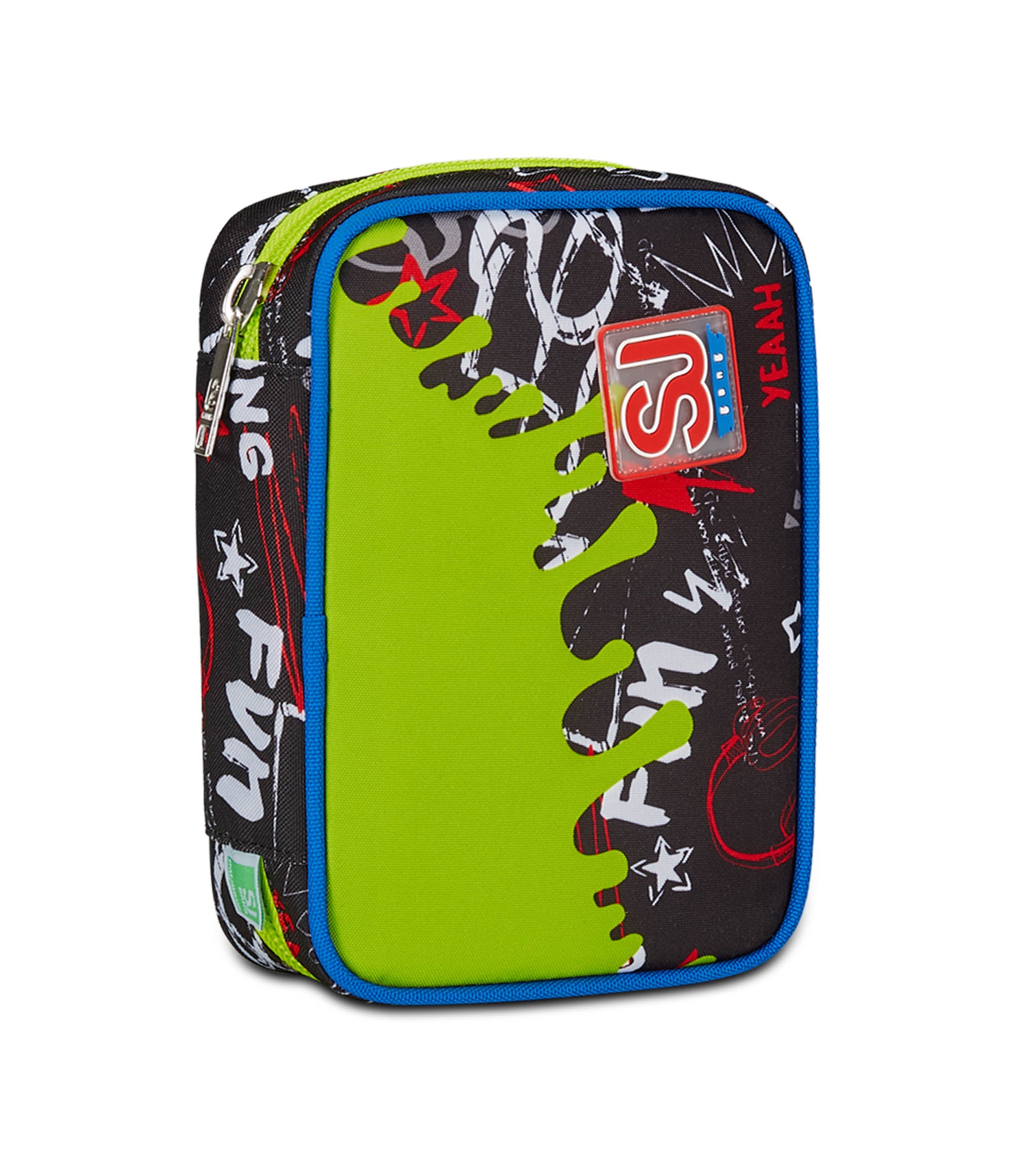Astuccio Scuola SJ Gang Speed Pad Viola - 44 Pezzi Con Penne, Matite, Colori E Accessori - Foto 4