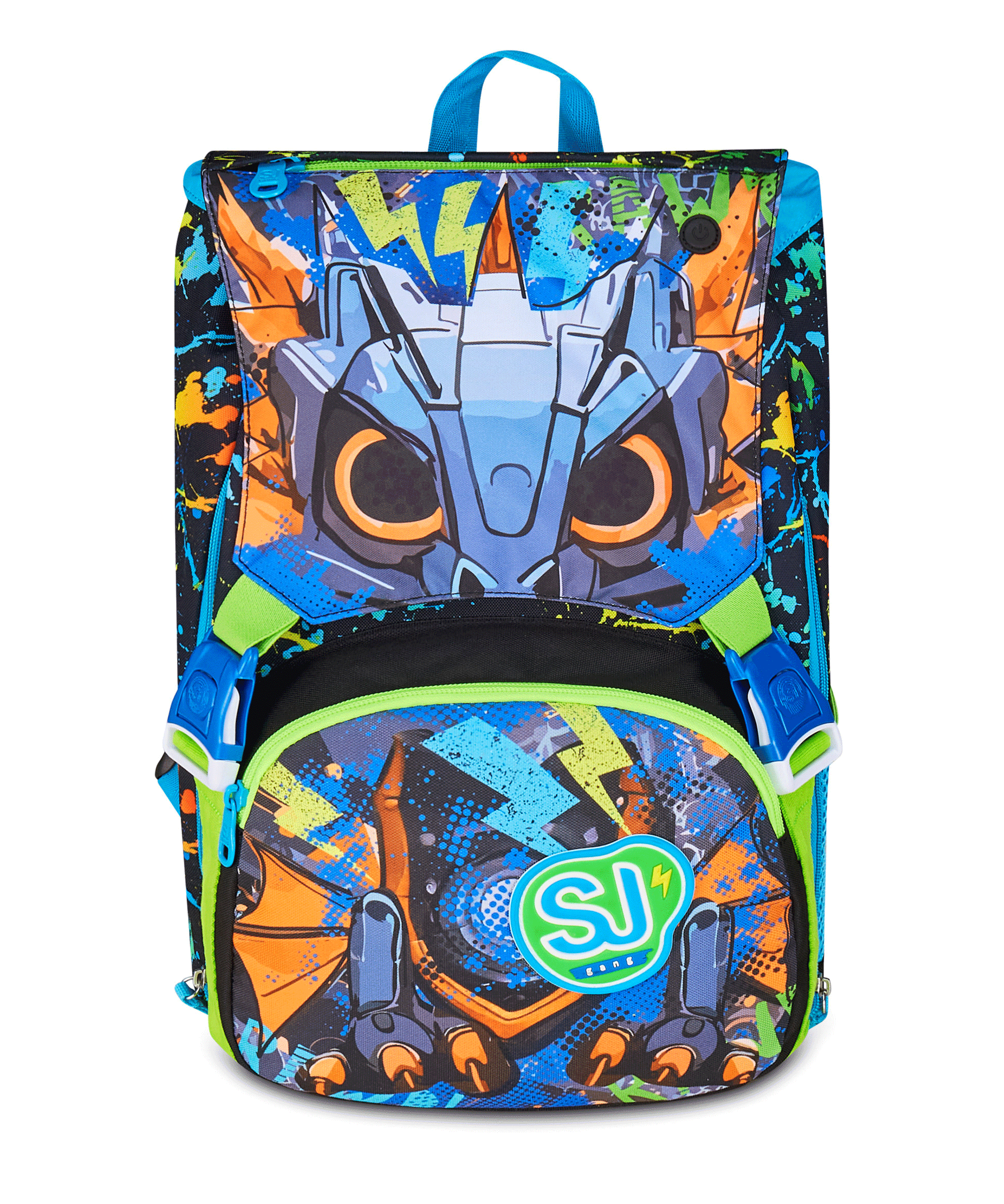 Zaino Scuola Zaini Seven Sj Gang 2019 ZAINO ESTENSIBILE BIG LED