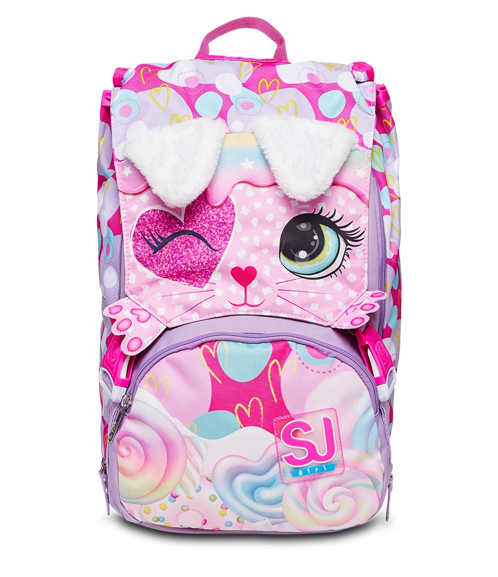 EXPANDABLE BACKPACK - HEART LOLLY – Seven