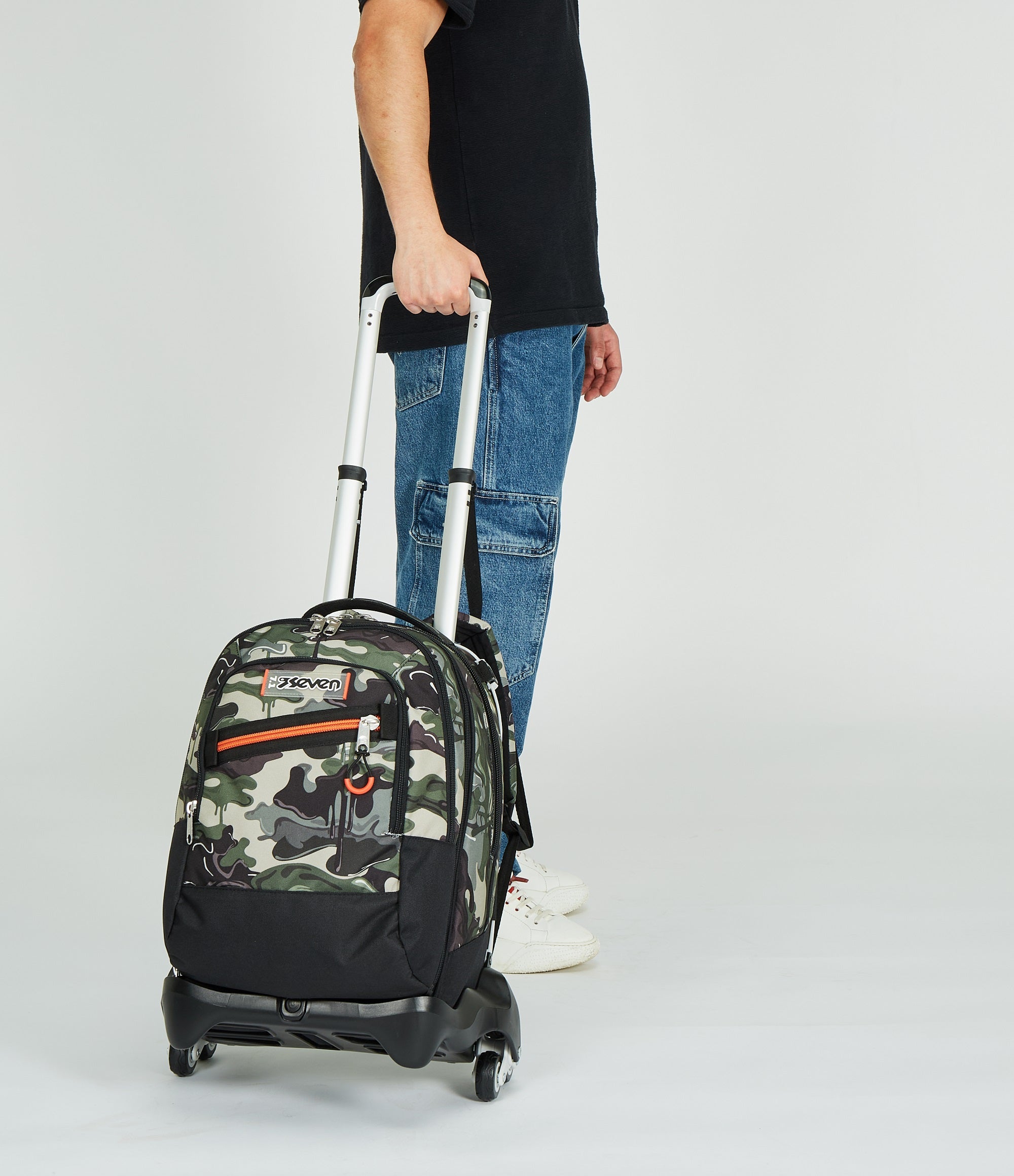 Backpack Zaino Trolley Seven Jack Trolley Jack Carrello Porta