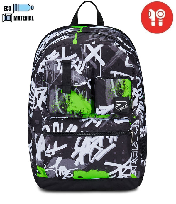 Seven® THE DOUBLE DROP OVER - NEW REVERSIBLE BACKPACK POCKETS WITH WIRELESS EARPHONES - Default Title