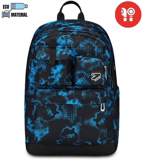 Seven® THE DOUBLE PRO XXL POCKETS BACKPACK WITH WIRELESS EARPHONES - Default Title