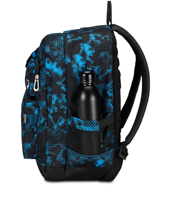 Seven® THE DOUBLE PRO XXL POCKETS BACKPACK WITH WIRELESS EARPHONES