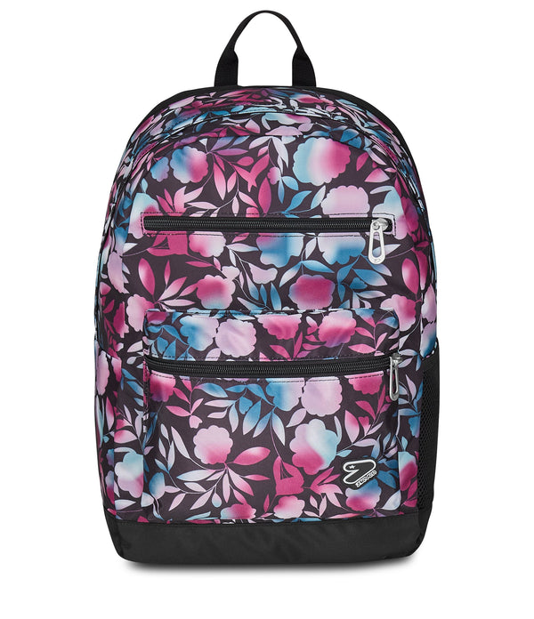 Seven® THE DOUBLE BACKPACK WITH EARPHONES WIRELESS - WATER FLOWERS - Default Title