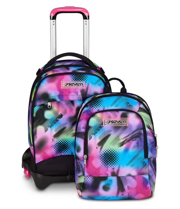 Zaino Scuola Zaino Trolley Seven In Trolley, Zaino E