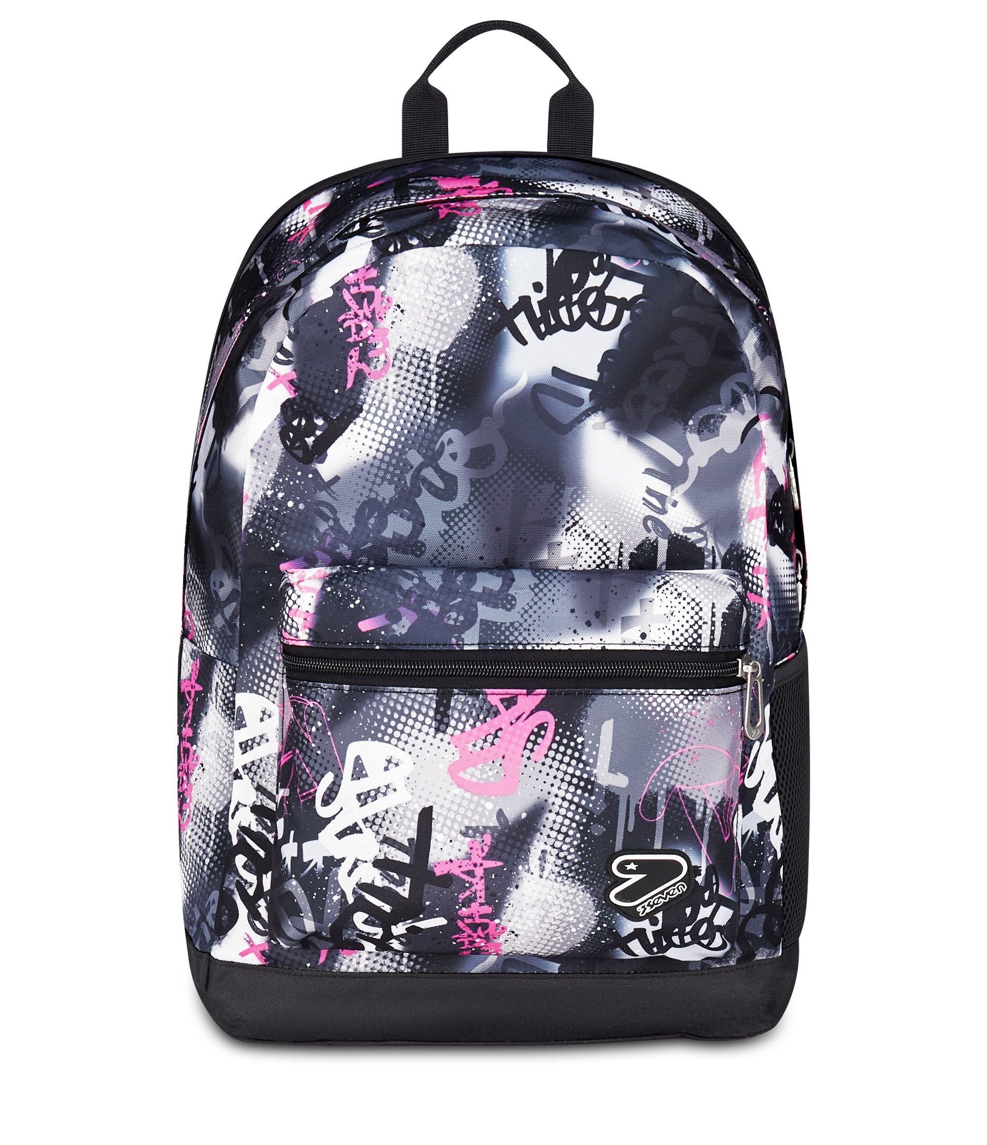 Seven® THE DOUBLE GRAY SHADOW NEW REVERSIBLE - BACKPACK WITH EARPHONES
