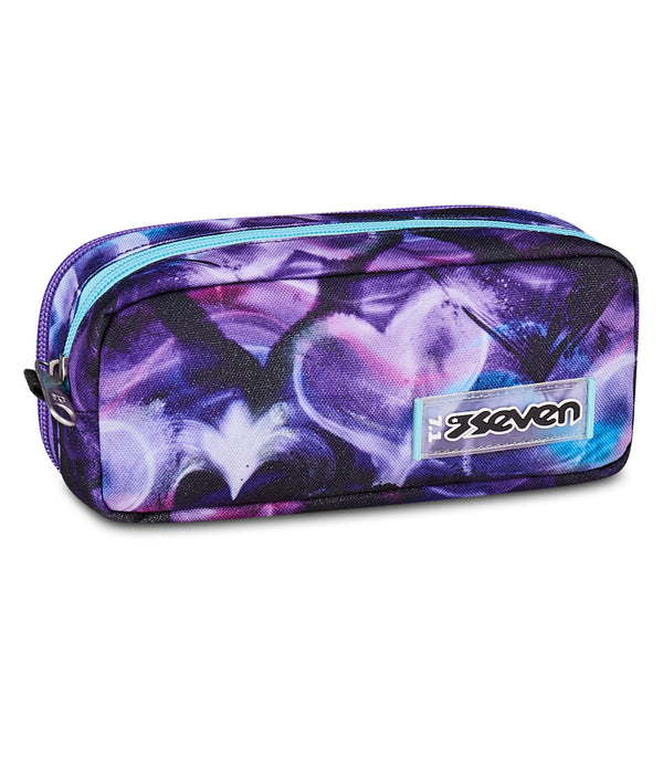 Seven® DOUBLE PENCIL BAG - LOVEPASS - Default Title