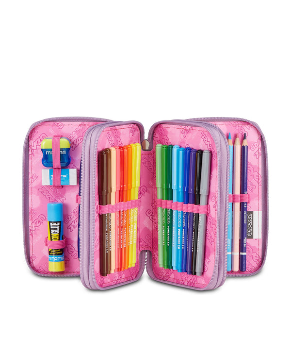 Seven® 3 ZIP PENCIL CASE - GLITZYCUTE