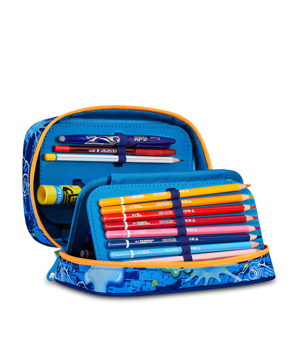SPEED PENCIL CASE - JOYFUL PINS BOY