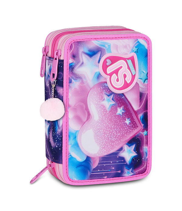 ASTUCCIO 3 ZIP - FLUFFY PINK GIRL - Default Title