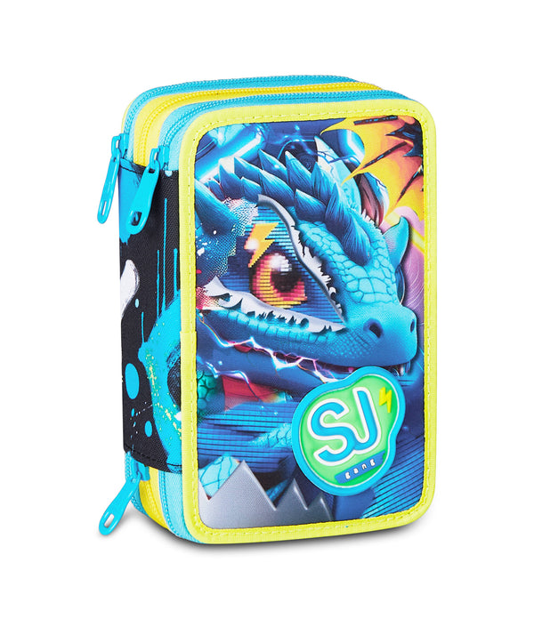 ASTUCCIO 3 ZIP - METAL DRAGON BOY - Default Title