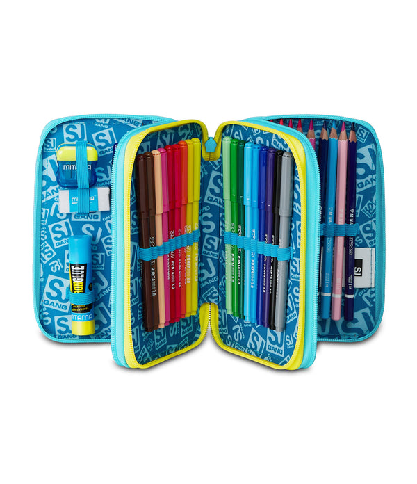 ASTUCCIO 3 ZIP - METAL DRAGON BOY