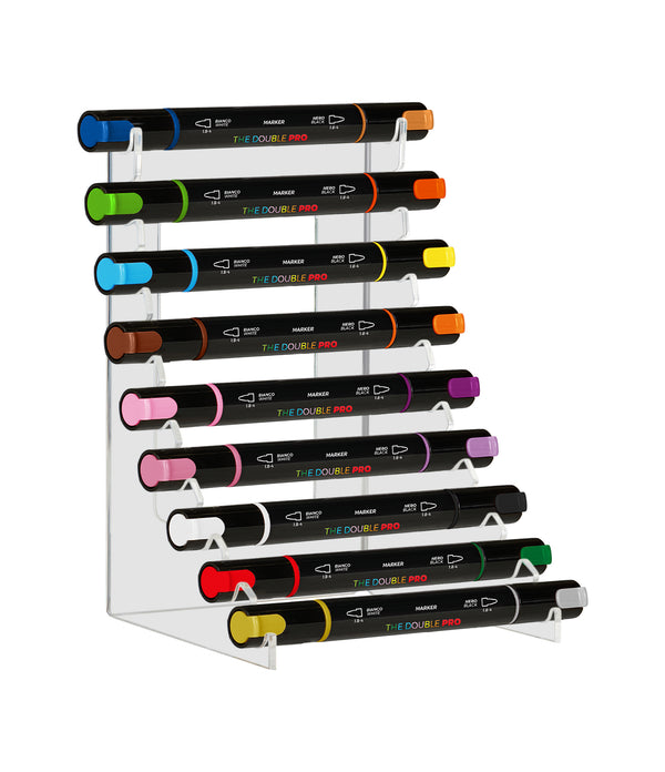 9 Marker Seven® The Double Pro Supporto in Plexiglass - Default Title