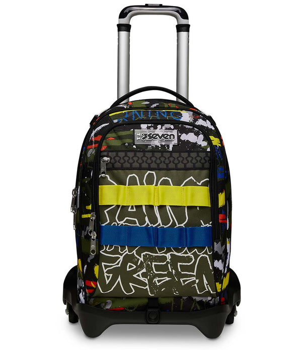 Trolley Scuola Ruote Zaino Trolley Scuola SEVEN Jack Ruote