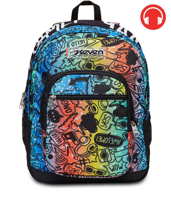Seven® FREETHINK BACKPACK - WITH GAMING HEADPHONES - Default Title