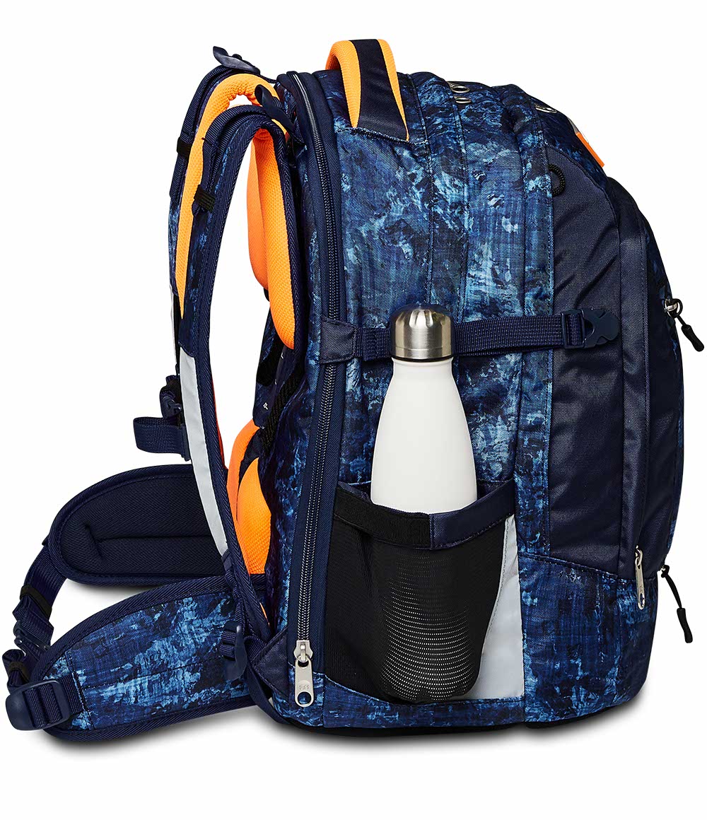 Seven® UPDOWN TWICE SCHOOL BACKPACK - DEEPLY INDIGO