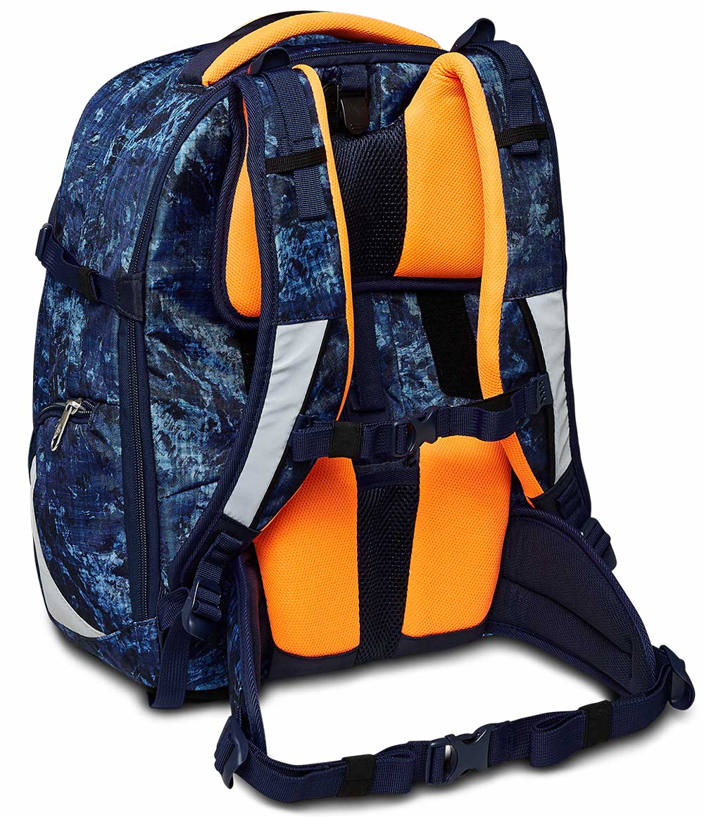 Seven® UPDOWN TWICE SCHOOL BACKPACK - DEEPLY INDIGO
