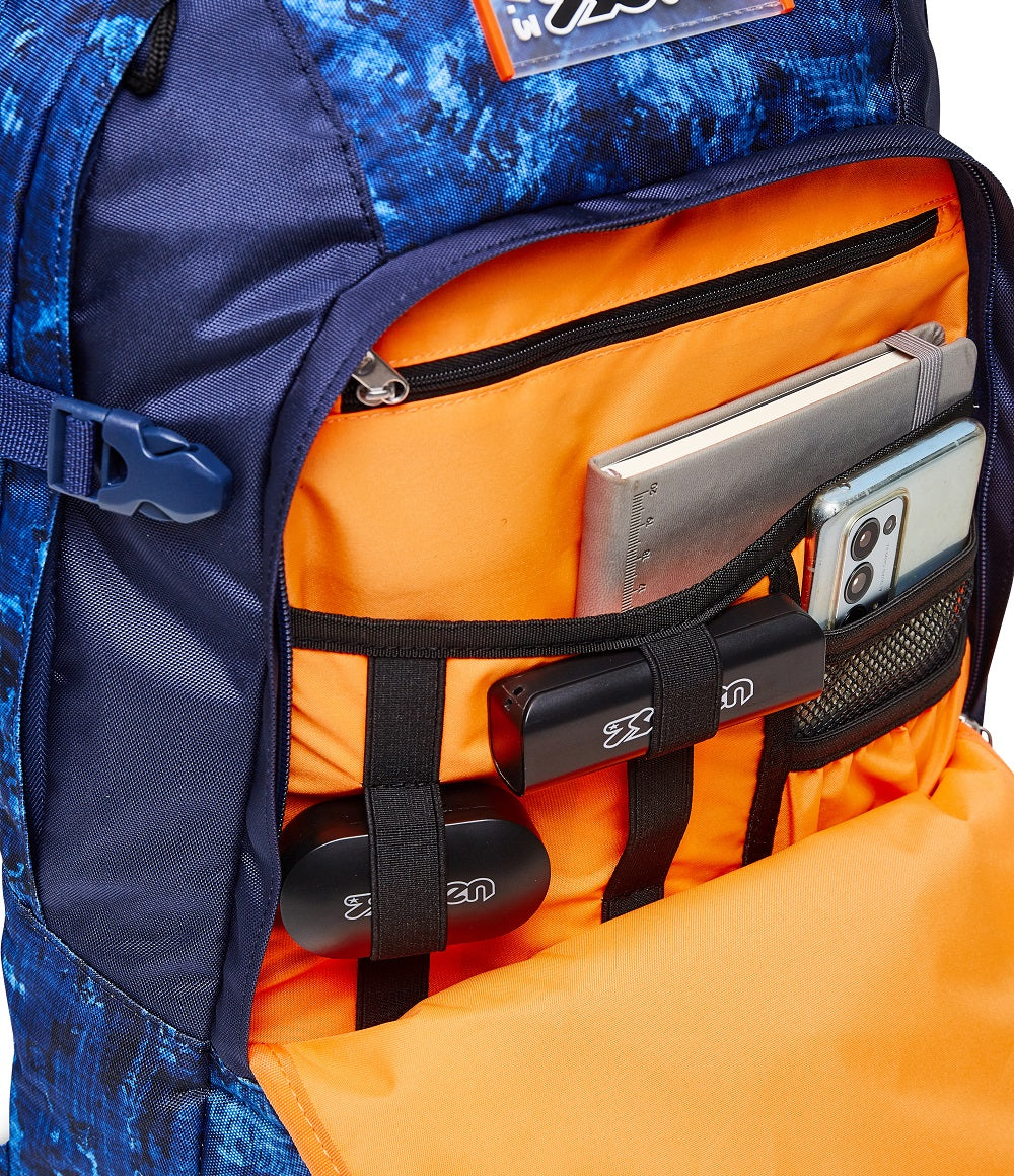 Seven® UPDOWN TWICE SCHOOL BACKPACK - DEEPLY INDIGO