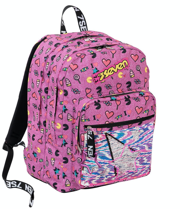 OUTSIZE BACKPACK - STARRY RAINBOW -