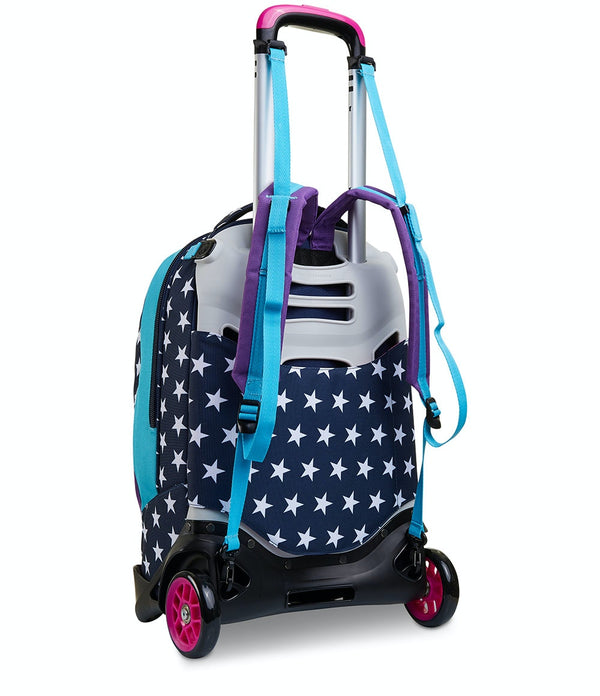 TROLLEY JACK Seven® 2 RUOTE - PINKING BLUE