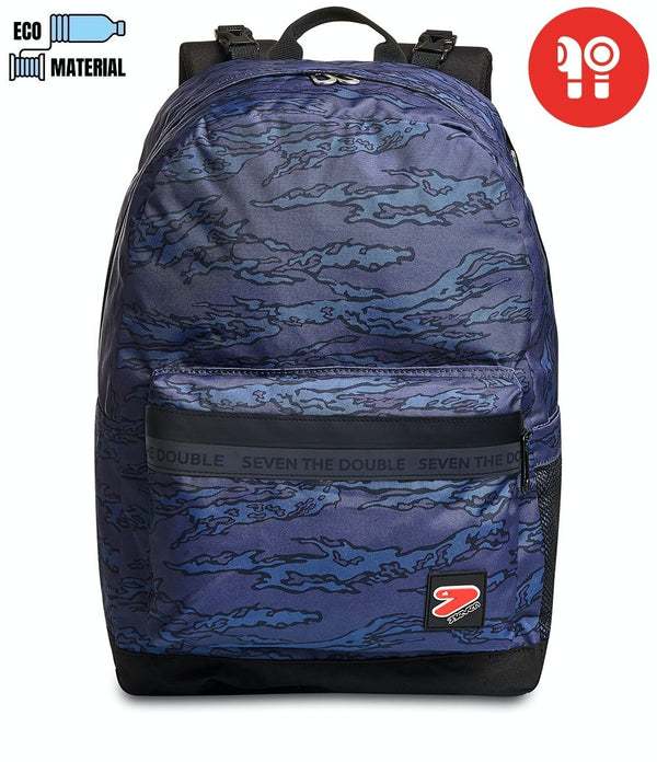 Seven ® REVERSIBLE BACKPACK  - THE DOUBLE DIGITAL TOUCH - Default Title