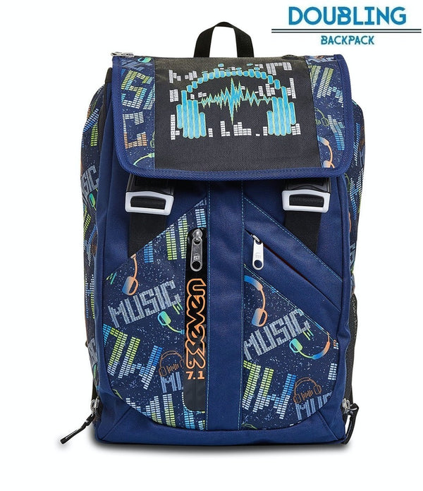 Seven ® EXPANPADABLE BACKPACK NEW SEVEN - MUSICBRIGHTING - Default Title