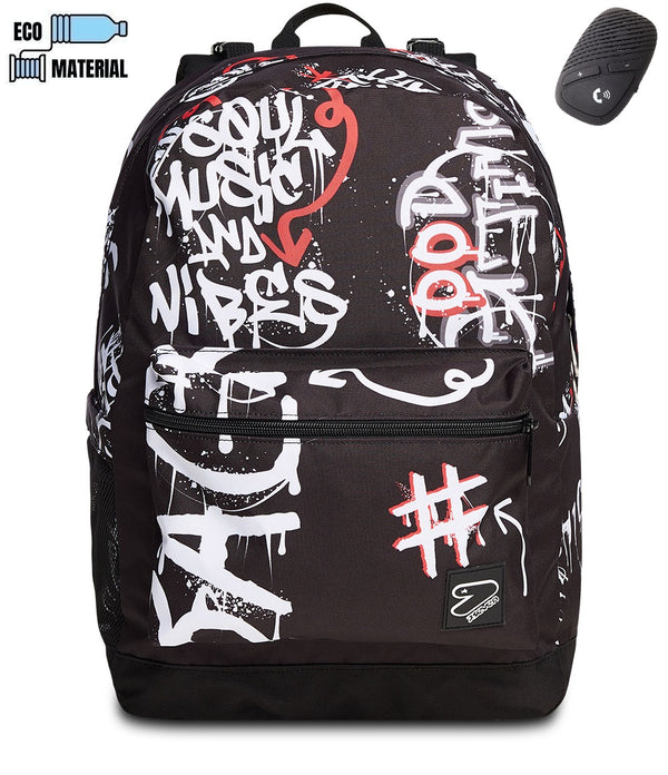 Seven® THE DOUBLE BACKPACK - MUSIC AND VIBES WITH WIRELESS DEVICE - Default Title