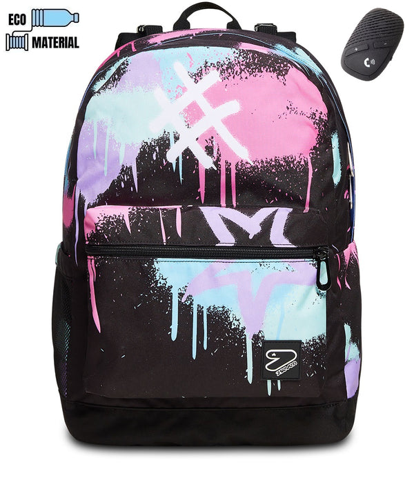 Seven® THE DOUBLE BACKPACK - MUSIC AND VIBES WITH WIRELESS DEVICE - Default Title