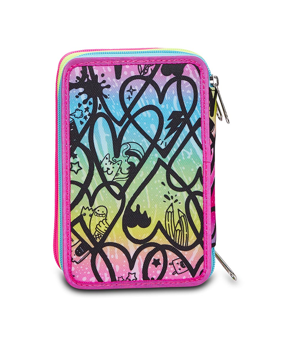 Astuccio a 3 zip SEVEN SJ Gang Firegoal Boy | Cartolibreria Vaiano Astuccio a 3 zip SEVEN SJ Gang Firegoal Boy | Cartolibreria Vaiano