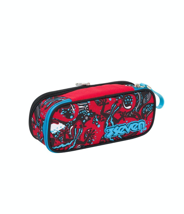 Seven® PENCIL BAG ROUND - Expandable - REPTIL - - Default Title