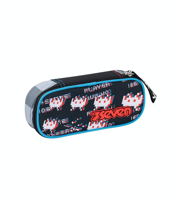 ROUND PLUS PENCIL BAG - SPACE CHECK - Default Title