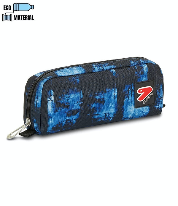 Seven® THE DOUBLE PENCIL BAG  - CHECK TYE AND DYE - Default Title