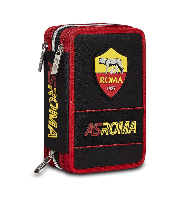 3 zip pencil case ROMA - Default Title