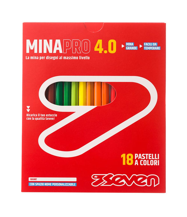 18 Pastelli a Colori Seven® MinaPro 4.0 - Default Title
