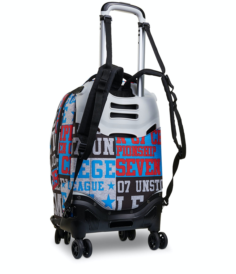Montaggio Trolley Zaino Seven Yub Trolley Trolley Yub Zaini Yub Prezzi Zaino Seven Yub Zaino Graffiti Zaino