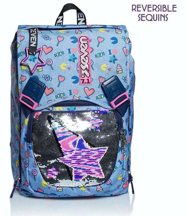 EXPANDABLE BACKPACK - STARRY RAINBOW - Default Title