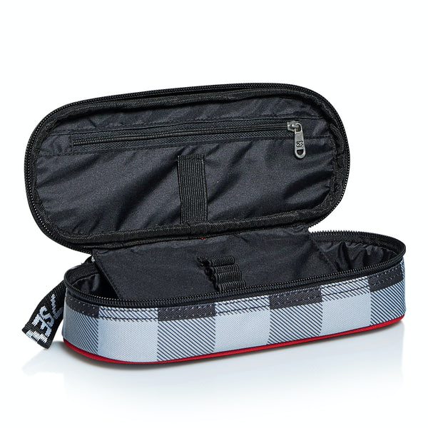 ROUND PLUS PENCIL BAG - SPACE CHECK